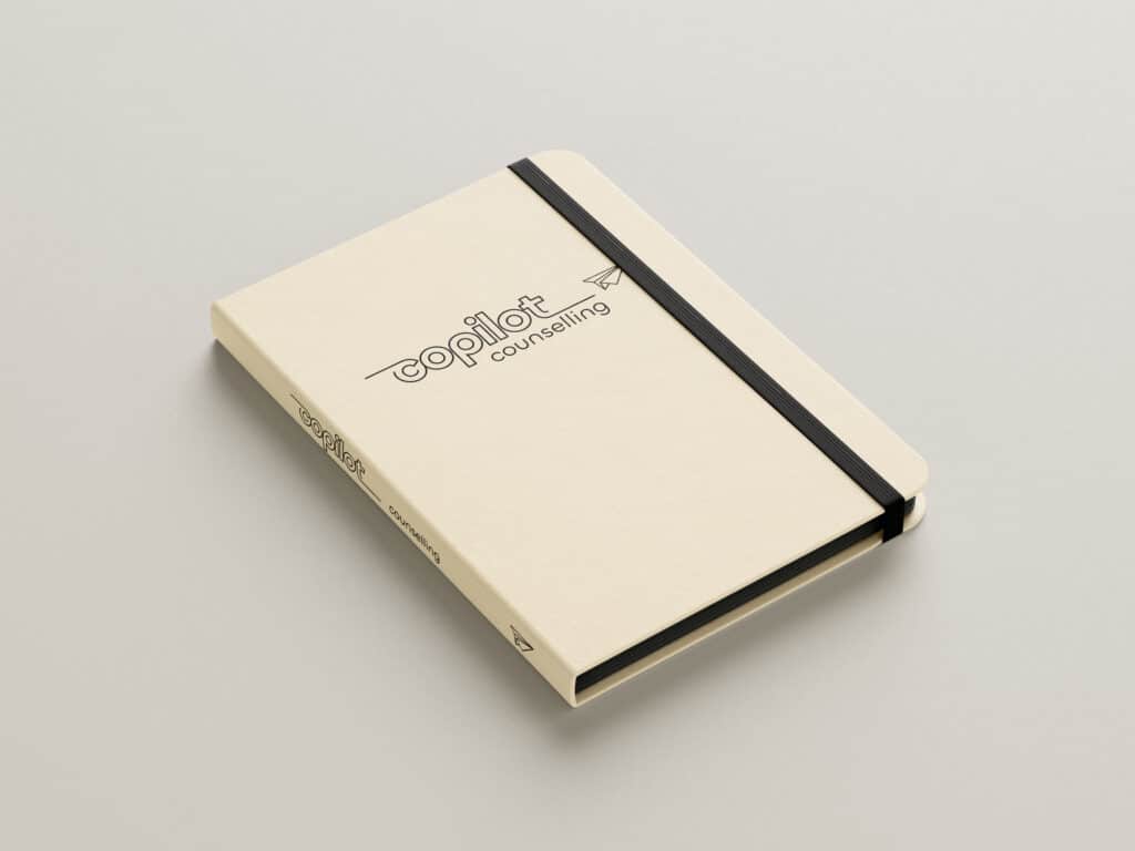 Branded notebook